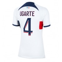 Maglie da calcio Paris Saint-Germain Manuel Ugarte #4 Seconda Maglia Femminile 2023-24 Manica Corta